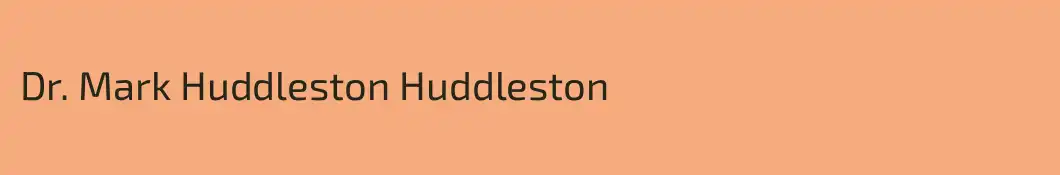 Dr. Mark Huddleston Huddleston